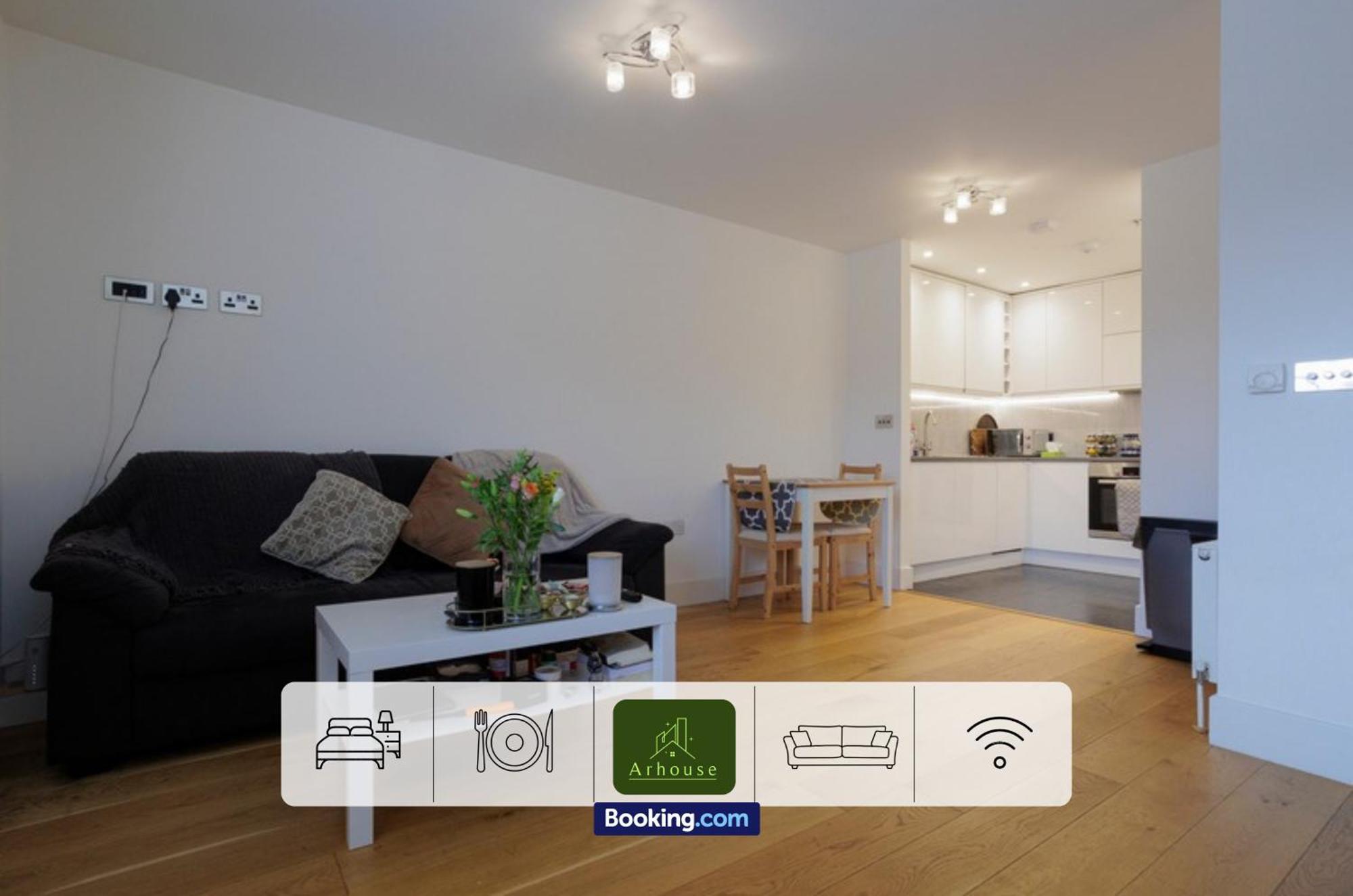 One Bedroom Apartment By Arhouse Apartments Short Lets & Serviced Accommodation Kingston With Free Wifi Kingston upon Thames  Exterior photo